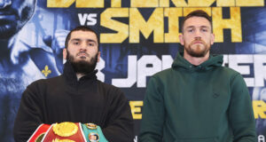 Callum Smith says he's confident of knocking out Artur Beterbiev and becoming light heavyweight world champion in Quebec on Saturday Photo Credit: Mikey Williams/Top Rank via Getty Images