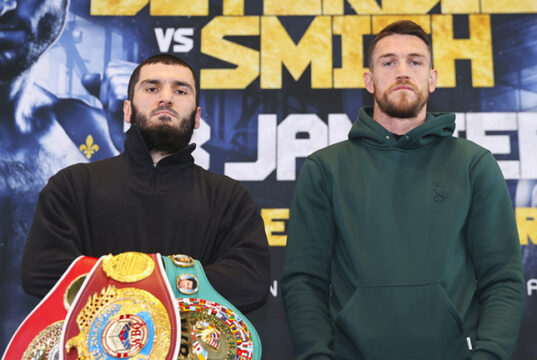 Callum Smith says he's confident of knocking out Artur Beterbiev and becoming light heavyweight world champion in Quebec on Saturday Photo Credit: Mikey Williams/Top Rank via Getty Images