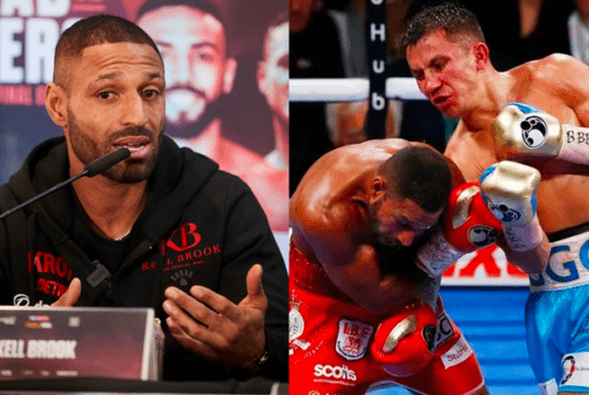 Brook admits he was "damaged" by the 2016 fight with Golovkin. (Mark Robinson, Matchroom)