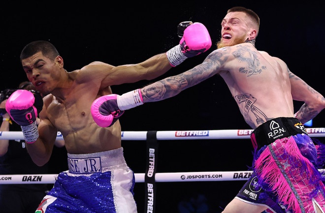 Felix stunned Cully last May Photo Credit: Mark Robinson/Matchroom Boxing