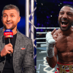 Carl Froch isn’t sold on the idea of a Kell Brook comeback. (Dave Thompson, Matchroom + Lawrence Lustig, Boxxer)