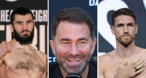 Eddie Hearn has predicted a knockout victory for Callum Smith over Artur Beterbiev in Canada this Saturday Photo Credit: Stephen Dunkley/Queensberry Promotions/Ed Mulholland/Mark Robinson/Matchroom Boxing