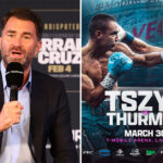 Eddie Hearn has questioned how well Tim Tszyu vs Keith Thurman will do on pay-per-view Photo Credit: Ed Mulholland/Matchroom/Premier Boxing Champions