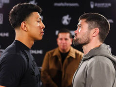 Jaime Munguia takes on John Ryder in Phoenix on Saturday Photo Credit: Cris Esqueda/Golden Boy Promotions
