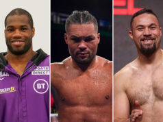 Joe Joyce is targeting rematches with both Daniel Dubois and Joseph Parker Photo Credit: Stephen Dunkley/Queensberry Promotions/Mark Robinson/Matchroom Boxing