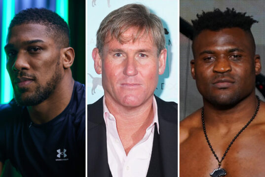 Simon Jordan has described Anthony Joshua vs Francis Ngannou as a "money fight" Photo Credit: Mark Robinson Matchroom Boxing/PA/Stephen Dunkley/Queensberry Promotions
