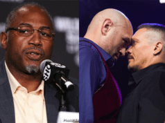 Lewis will be in attendance in Riyadh (Esther Lin Showtime, Top Rank)