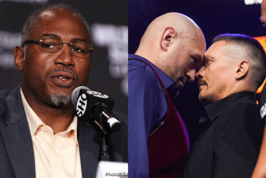 Lewis will be in attendance in Riyadh (Esther Lin Showtime, Top Rank)