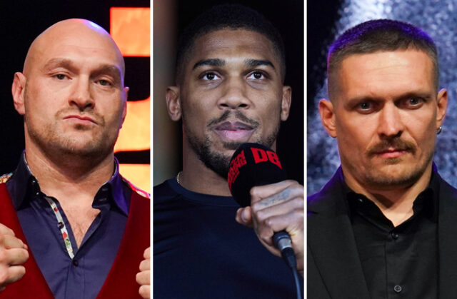 Anthony Joshua reckons Oleksandr Usyk will beat Tyson Fury on February 17 Photo Credit: Stephen Dunkley/Queensberry Promotions/Mark Robinson/Matchroom Boxing