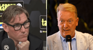 Jordan and Warren got into a heated exchange on Talksport this week