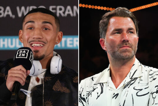 Teofimo Lopez has labelled Eddie Hearn a "liar" in a furious response to comments made by the Matchroom boss Photo Credit: Ed Mulholland/Matchroom