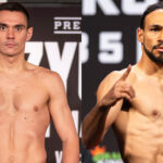 Tszyu faces Thurman on March 30 in Las Vegas Photo Credit: Esther Lin/SHOWTIME/Ryan Hafey/ Premier Boxing Champions