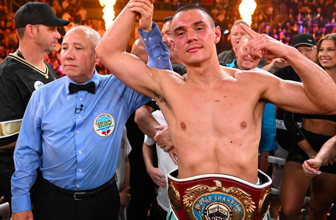 Ortiz Jr is open to travelling to Australia to face WBO super welterweight champion, Tszyu Photo Credit: Zain Mohammed/NO LIMIT BOXING