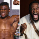Francis Ngannou wants a future fight with Deontay Wilder Photo Credit: Mikey Williams/Top Rank via Getty Images/Mark Robinson/Matchroom Boxing
