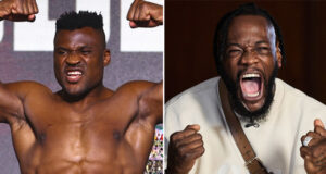 Francis Ngannou wants a future fight with Deontay Wilder Photo Credit: Mikey Williams/Top Rank via Getty Images/Mark Robinson/Matchroom Boxing