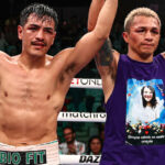 Lara was held to a majority decision draw with Lugo Photo Credit: Melina Pizano/Matchroom