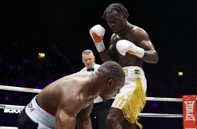 Azeez will look to bounce back from defeat to Buatsi on Saturday night (Lawrence Lustig, Boxxer)