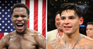 The eyes of the world will be on Haney vs Garcia this weekend (Photo Credit: Melina Pizano/Matchroom/Tom Hogan/Golden Boy Promotions via Getty Images)