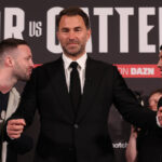 Eddie Hearn says Josh Taylor and Jack Catterall’s careers are on the line when they rematch on April 27 Photo Credit: Mark Robinson/Matchroom Boxing