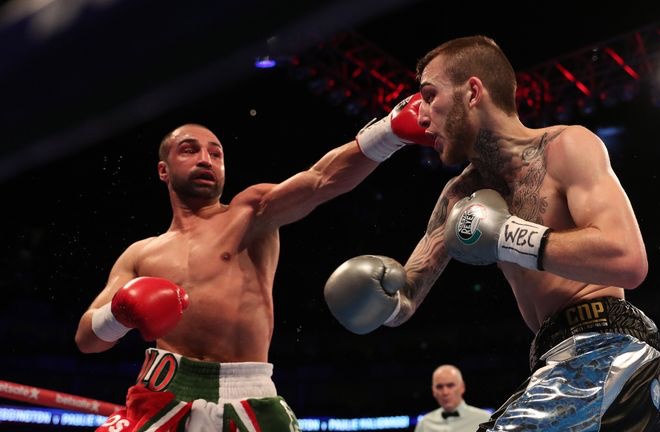 Malignaggi was a standout win for Eggington (Photo Credit: Sky Sports)