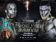 Foster makes his Top Rank debut against the capable Nova. (Artwork: Top Rank)