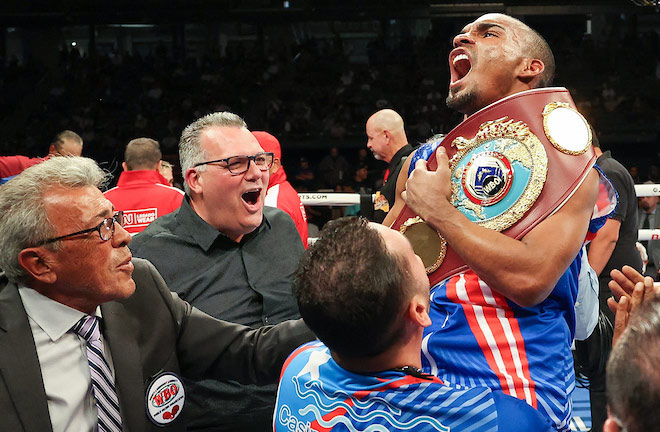 Gonzalez puts his WBO light flyweight crown on the line Photo Credit: Ed Mulholland/Matchroom