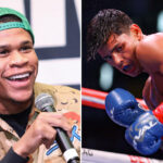 Devin Haney has urged Ryan Garcia to use the shoulder roll tactic against him on April 20 Photo Credit: Melina Pizano/Matchroom/Golden Boy Promotions