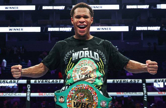 Haney will put his WBC super lightweight title on the line against Garcia Photo Credit: Ed Mulholland/Matchroom
