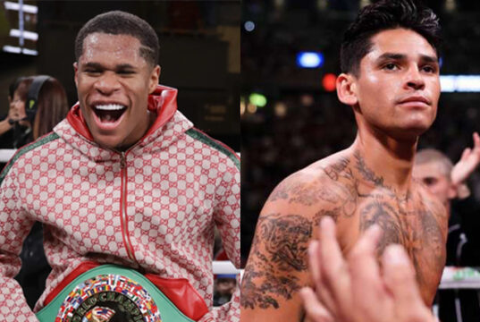 A war of words has already begun between Haney and Garcia ahead of their clash this Spring. (Photo Credit: AP + Cris Esqueda, Golden Boy)