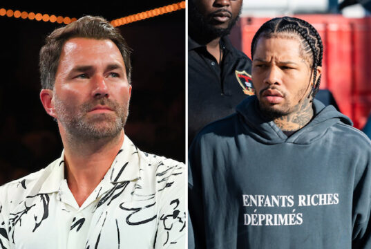 Eddie Hearn has questioned Gervonta Davis after he rejected his offer to face Conor Benn Photo Credit: Ed Mulholland/Matchroom/Ryan Hafey/ Premier Boxing Champions