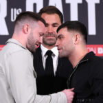 Josh Taylor has sent a chilling warning to rival Jack Catterall ahead of their rematch in Leeds on April 27 Photo Credit: Mark Robinson/Matchroom Boxing