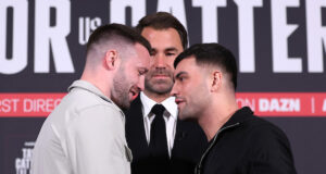Josh Taylor has sent a chilling warning to rival Jack Catterall ahead of their rematch in Leeds on April 27 Photo Credit: Mark Robinson/Matchroom Boxing