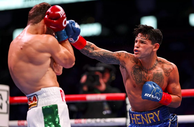 Garcia knocked out Duarte in December Photo Credit: Cris Esqueda/Golden Boy/Getty Images