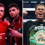 Ryan Garcia believes his April 20 fight is bigger than any Canelo Alvarez bout outside of David Benavidez Photo Credit: Tom Hogan/Golden Boy/Getty Images/Ed Mulholland/Matchroom