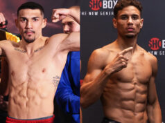 'The Takeover' returns against a tough opponent in Ortiz this Thursday night. (Mikey Williams, Top Rank + Amanda Westcott, Showtime)