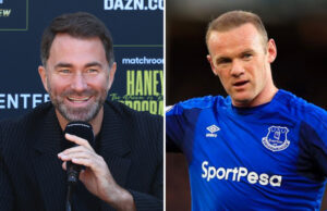 Eddie Hearn says Wayne Rooney has previously reached out to him to fight Photo Credit: Ed Mulholland/Matchroom/PA