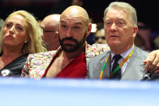 Warren has jumped to the defence of his charge Photo Credit: Mark Robinson/Matchroom Boxing