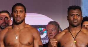 Anthony Joshua clashes with Francis Ngannou in Saudi Arabia on Friday Photo Credit: Stephen Dunkley/Queensberry Promotions