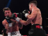 Nathan Heaney and Brad Pauls put on a memorable British title fight in Birmingham. (Photo Credit: Queensberry)