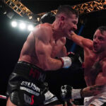 Heaney and Pauls left it all on the line (Photo Credit, Queensberry)