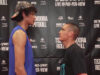 Tszyu will have to overcome a significant height difference against Fundora. (Photo Credit: PBC)