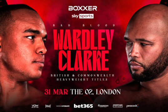 Fabio Wardley defends his British and Commonwealth heavyweight titles against Frazer Clarke at the O2 Arena on Sunday Photo Credit: BOXXER