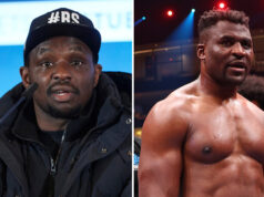Dillian Whyte has vowed to knock out Francis Ngannou if the pair ever fight Photo Credit: Mark Robinson/Matchroom Boxing