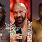 Tyson Fury has revealed that Deontay Wilder hit him harder than Francis Ngannou Photo Credit: Mark Robinson/Matchroom Boxing