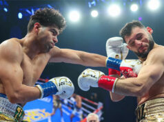 Ramirez made history by defeating Goulamirian in California (Golden Boy)