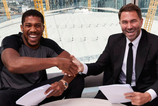 Hearn revealed the three man list this week Photo Credit: Mark Robinson/Matchroom Boxing