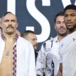 Anthony Joshua says he would be up for fighting Oleksandr Usyk for a third time Photo Credit: Mark Robinson/Matchroom Boxing