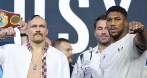 Anthony Joshua says he would be up for fighting Oleksandr Usyk for a third time Photo Credit: Mark Robinson/Matchroom Boxing