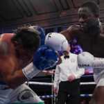 Aloys Junior maintained his perfect record Photo Credit: Stephen Dunkley/Queensberry Promotions