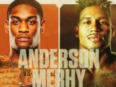 Jared Anderson will hope to get some momentum going with a win over Merhy (Top Rank)